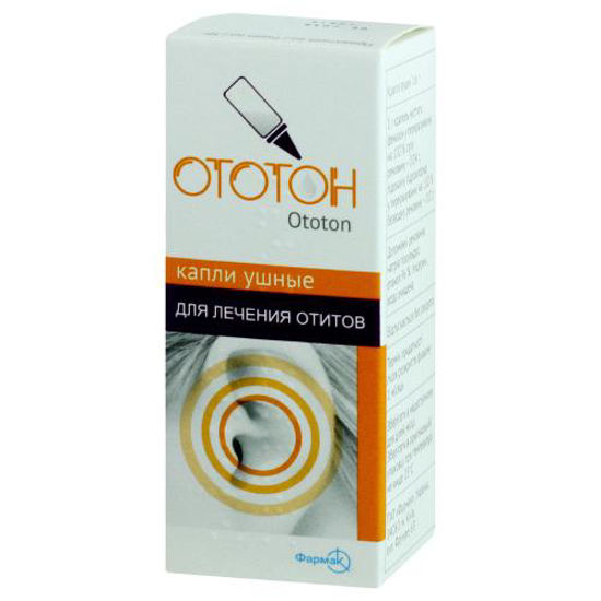 Ототон краплі 16 мг